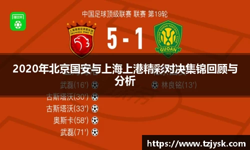 2020年北京国安与上海上港精彩对决集锦回顾与分析